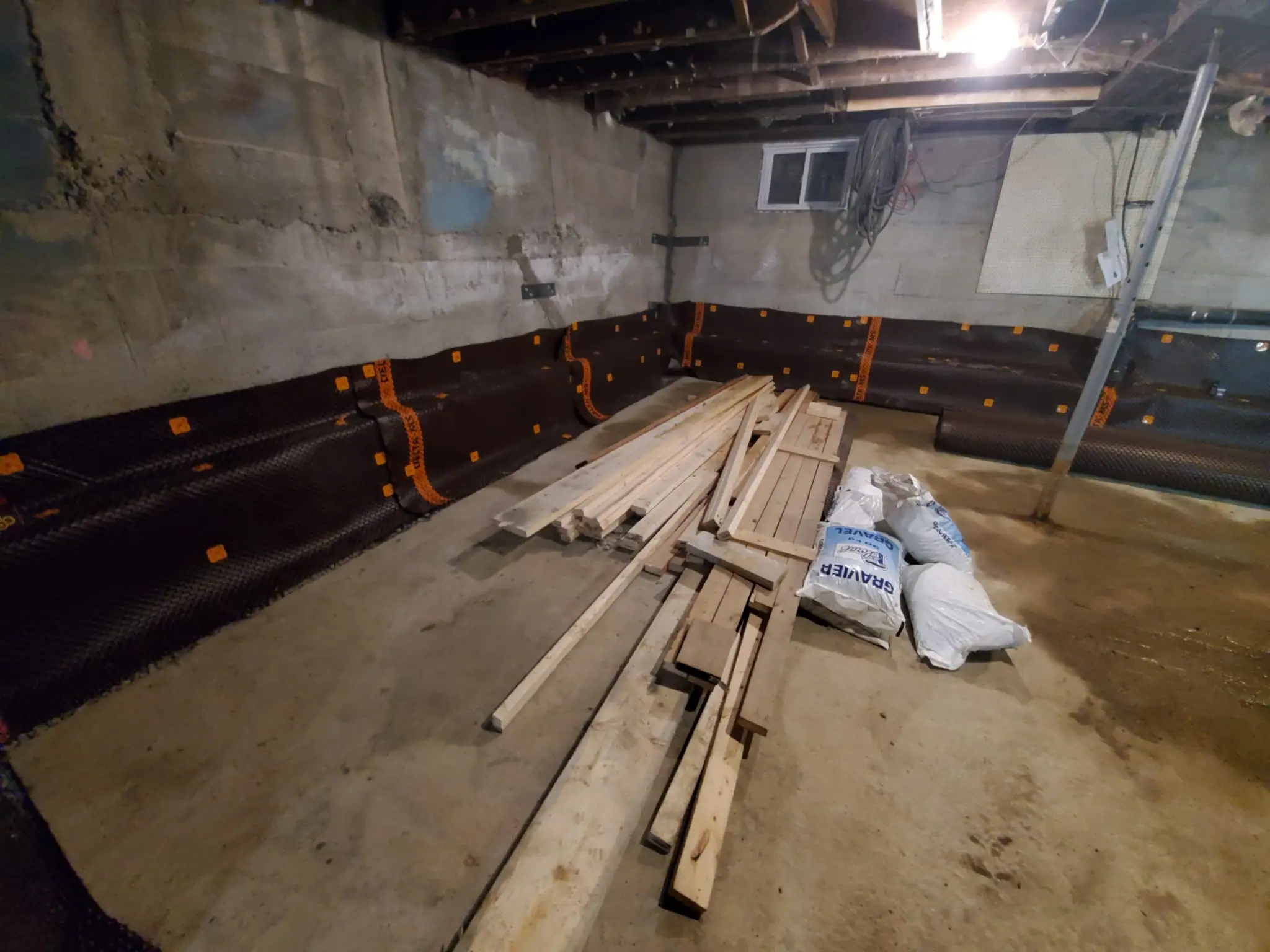 basement structure and mechanical work picture 1