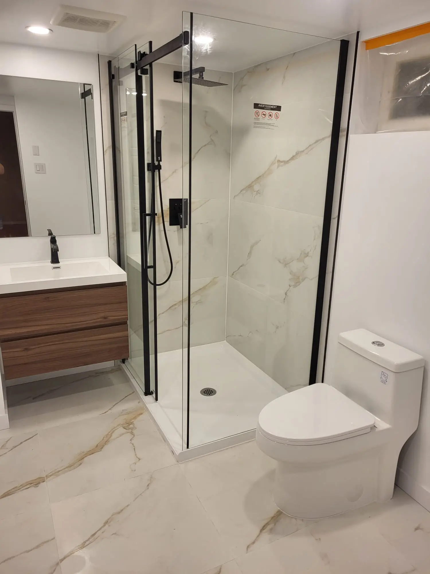 second bathroom before